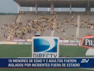 Desmanes BSC: 10 menores de edad están retenidos