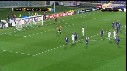 Nacer Chadli Goal HD - Fiorentina 0-1 Tottenham - 18-02-2016
