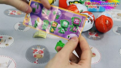 Dino Zeitreise - Jajka Kinder Niespodzianki / Kinder Surprise Eggs - Ferrero - Unboxing