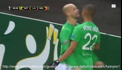 Kevin Monnet-Paquet Goal St Etienne 2 - 0 Basel Europa League 18-2-2016