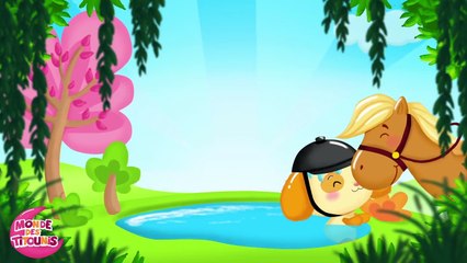 Une poule sur un mur - 60 min de comptines pour enfants - Titounis