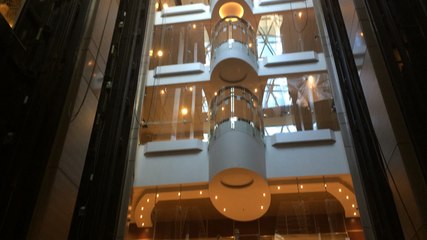 Visite de l'Harmony of the seas (intérieur)
