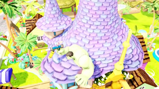 Mickey Mouse & Hulk Playtime! Disney Lightning McQueen Cars Epic Race!