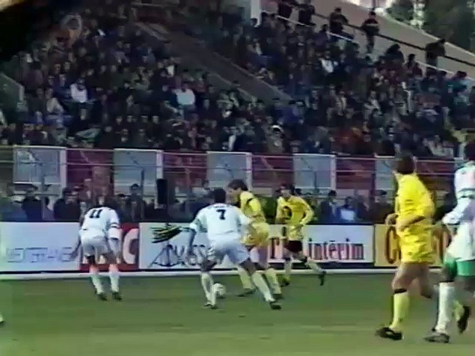 Zidane 1er but en professionnel (Cannes vs Nantes 1990/91)