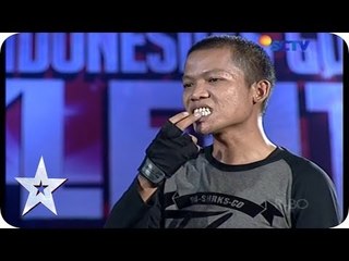 Watch Out! Don't Do This At Home! - AUDITION 3 - Indonesia's Got Talent