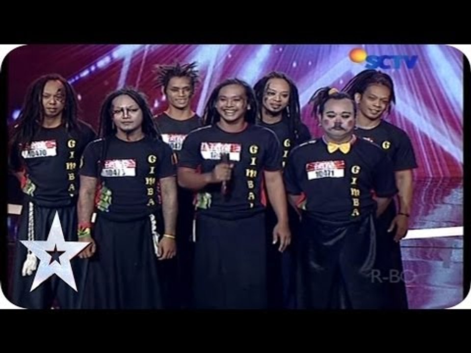 Everyone Got Laughs by Gimbal's Funny Acrobatic - AUDITION 3 - Indonesia's Got Talent