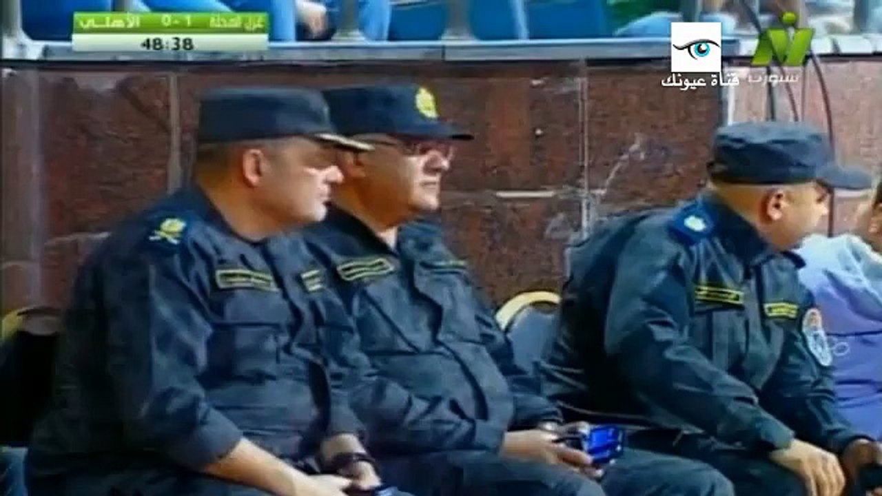 اهداف مبارة - الاهلي وغزل المحلة - (1-1) 18-2-2016