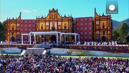 Papst in Südmexiko: Messe in der Sprache der Ureinwohner