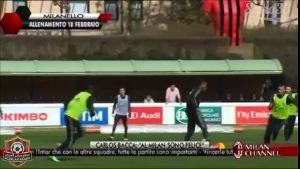 Milan training session 18.02.2016