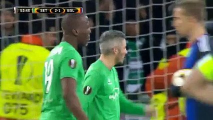 Marc Janko Penalty Goal - Saint-Étienne 2-2 Basel 18.02.2016