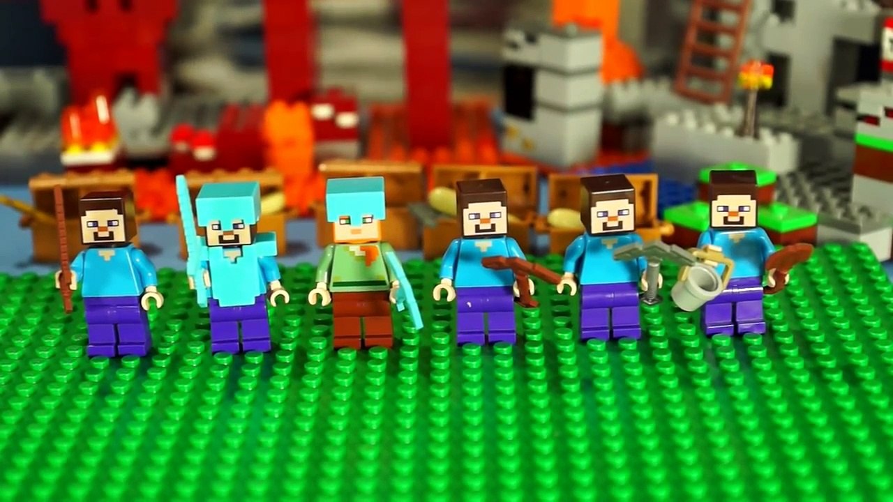 Лего Майнкрафт 2015 + Мультики. Коллекция. Обзор на русском языке. Lego Minecraft 2015