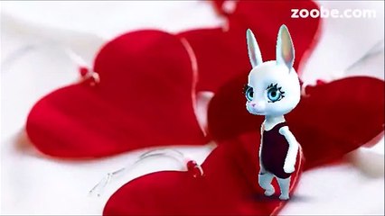 Zoobe Зайка С Днем Святого Валентина, шуточное (О боже, какой мужчина!)