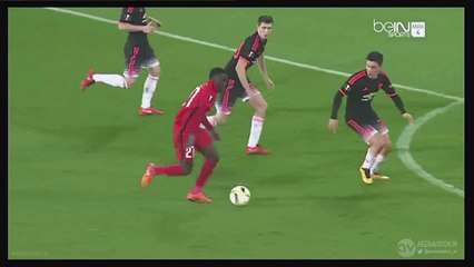 1-1 Pione Sisto Goal UEFA  Europa League  1_16 Final - 18.021.2016, FC Midtjylland 1-1 Manchester United