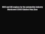 Download HCCI and CAI engines for the automotive industry [Hardcover] [2007] (Author) Hua Zhao