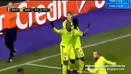 1-0 Kara Mbodji - Anderlecht v. Olympiacos 18.02.2016 HD