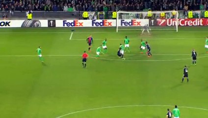 Jean Christophe Bahebeck Goal - St Etienne 3-2 Basel 18.02.2016
