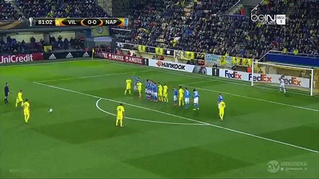 1-0 Denis Suarez - Villarreal v. Napoli 18.02.2016 HD -
