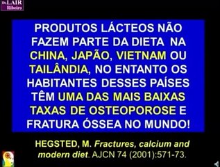 Leite de Vaca é Causador de uma Enorme Quantidade de Doenças.. - Dr Lair Ribeiro