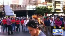 Trabajadores protestaron en Caracas exigiendo su liquidación