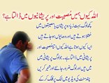Allah Kiyon Hame Musibat Aur Azmaish Me Dalta Hai By Adv. Faiz Syed