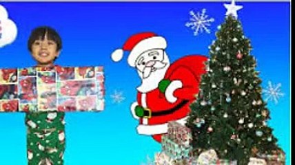 Christmas Morning 2015 Opening Presents Surprise Toys Ryan ToysReview