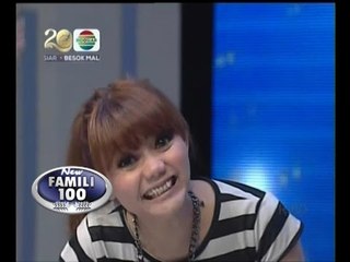 New Famili 100 - Ep398 - Special HUT INDOSIAR (D Host vs. Puteri Indonesia)