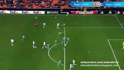 1-0 Santi Mina Goal HD - Valencia 1-0 Rapid Wien 18.02.2016 HD -