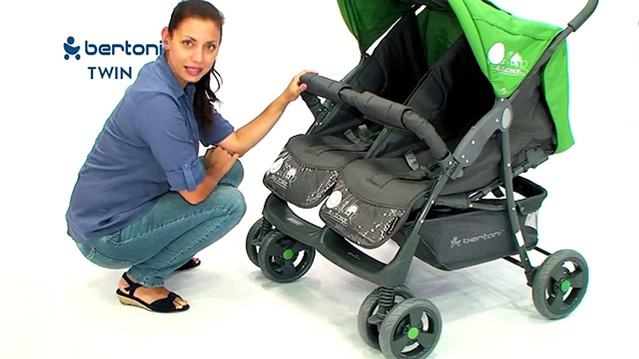 Коляска прогулочная для двойни Twin от Lorelli