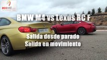 BMW M4 Vs Lexus RC-F Drag Acceleration