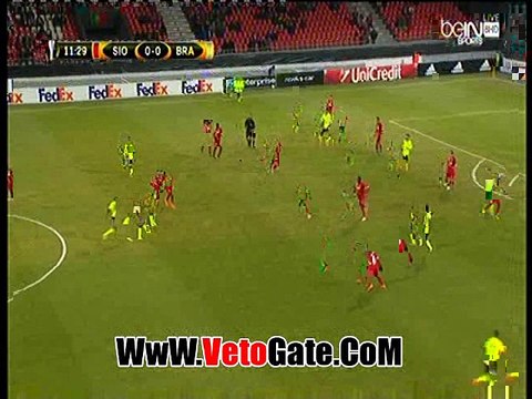 كوكا يهدر فرصة هدف امام شباك سيون