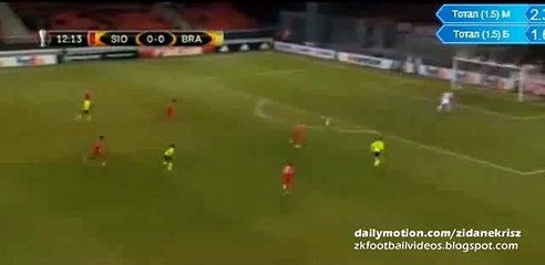 GOOOAL 0-1 Nikola Stojiljkovic Goal HD - Sion v. Braga 18.02.2016 HD