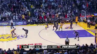 Kobe Bryant\\\'s Clutch Jumper | Timberwolves vs Lakers | February 2, 2016 | NBA 2015-16 Season