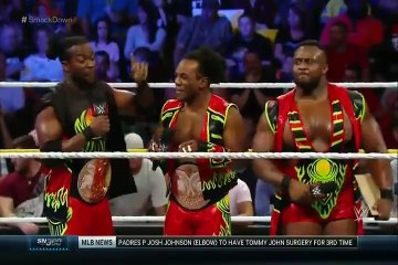 D-von Dudley vs Kofi kingston   Smackdown, September 17,2015