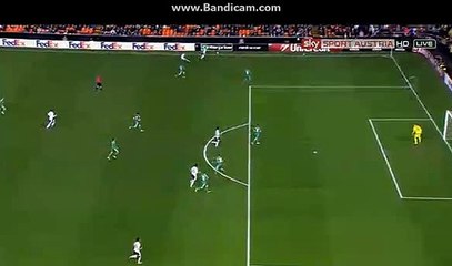 Santi Mina- GOAL- Valencia 3-0 Rapid Viena- HD-18.02.2016