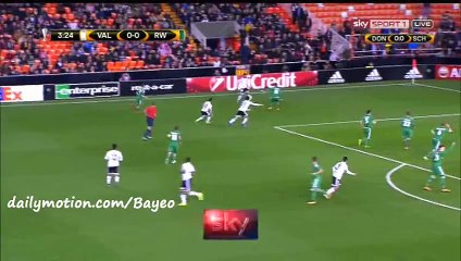 Santi Mina Goal HD - Valencia 1-0 Rapid Vienna - 18-02-2016