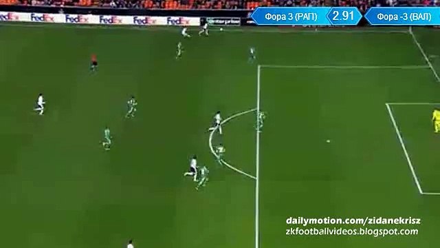 GOOOAL Santi Mina Goal HD - Valencia 3-0 Rapid Vienna - 18-02-2016