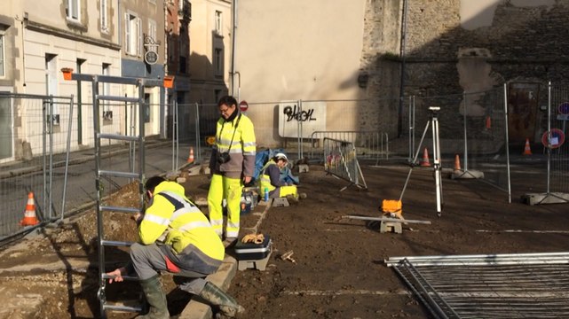 Fouilles préventives rue du Jeu de Paume