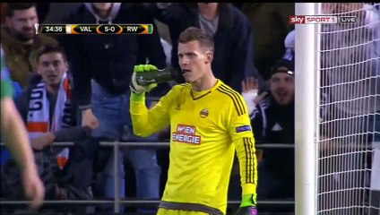 Andre Gomes Goal HD - Valencia 5-0 Rapid Vienna 18.02.2016