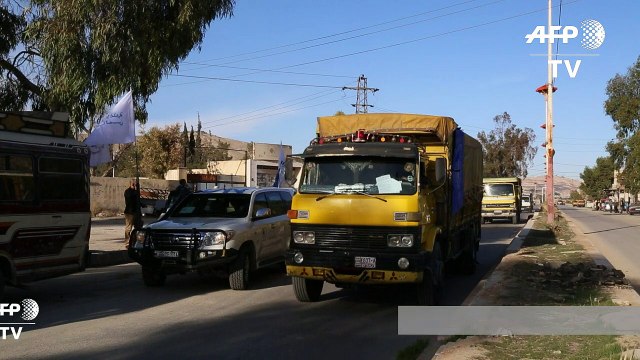 Syrie: des convois d'aide ont pénétré dans des villes assiégées