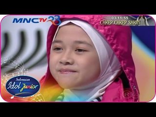 AZKA NADIYA - MY FAVORITE THING (Ost. Sounds of Music) - Audition 3 - Indonesian Idol Junior