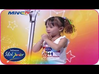 INTAN AULIA, QUESHIA NAIRA & ALBERT CHRISTIAN - Audition 3 - Indonesian Idol Junior