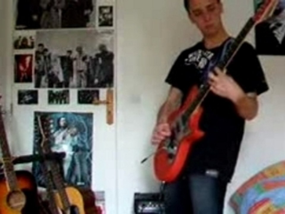 Bullet for my valentine tears don-t fall (gratte)