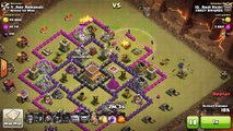 3 Stars Clan War (TH8 VS TH8)- GOWIPE Attack Strategy - Clash of