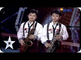 Twins Play Saxophone - Do & Di - Audition 1 - Indonesia's Got Talent [HD]