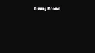 Read Driving Manual Ebook Free