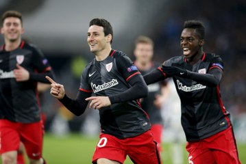 Ligue Europa : La volée extraordinaire d'Aduriz contre l'OM !