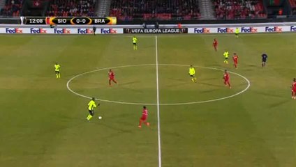 Konate Goal HD - Sion 1-1  Sporting Braga - 18.02.2016