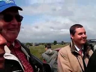 En bout de piste avec les spotters de l'A380