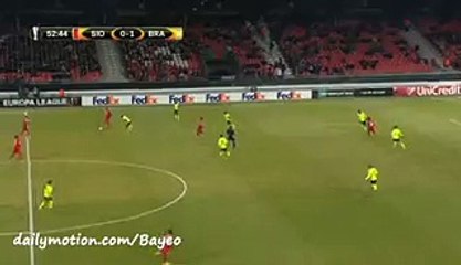 Moussa Konate Goal HD - Sion 1-1 Braga - 18-02-2016