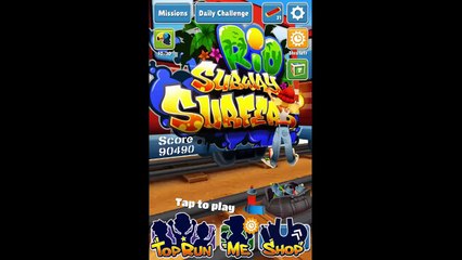 Subway Surfers | Jeux gratuit | Play Store/Apple store - Rio- By In Kids Games
